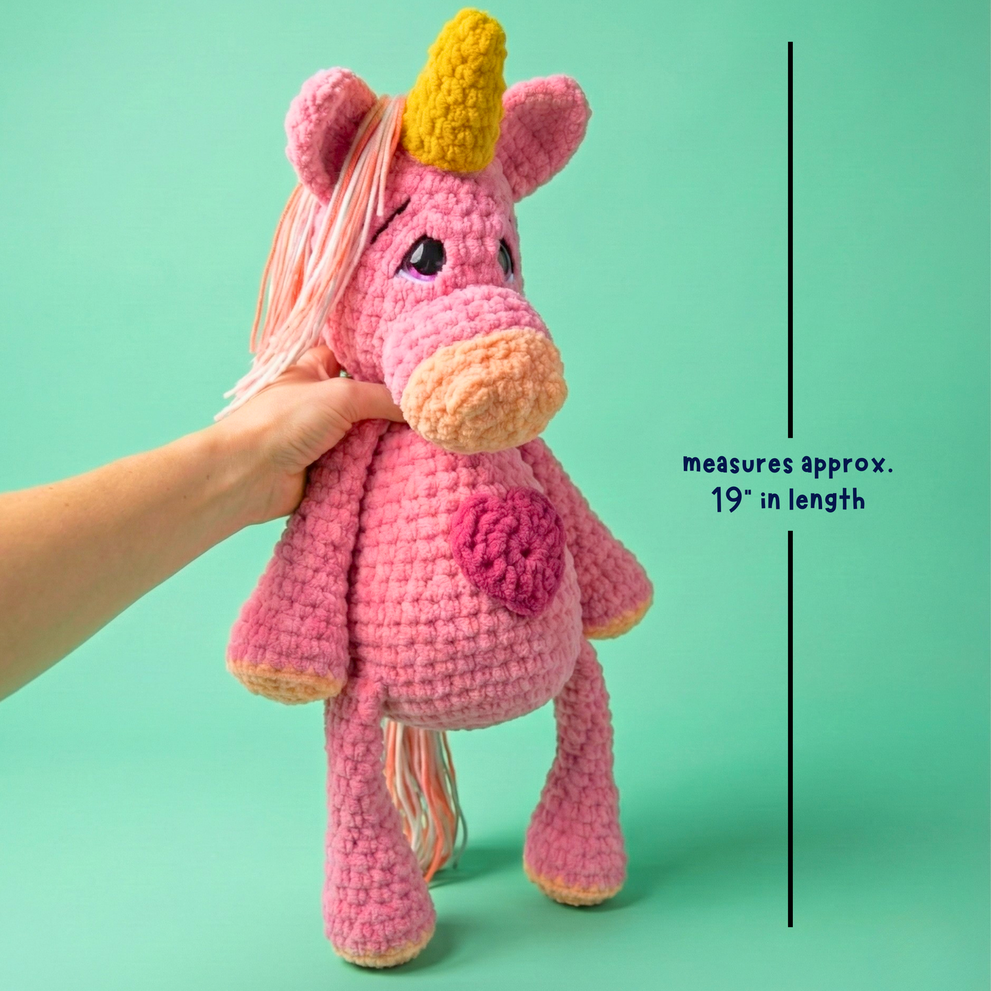 Unicorn Crochet Pattern (Instant PDF)