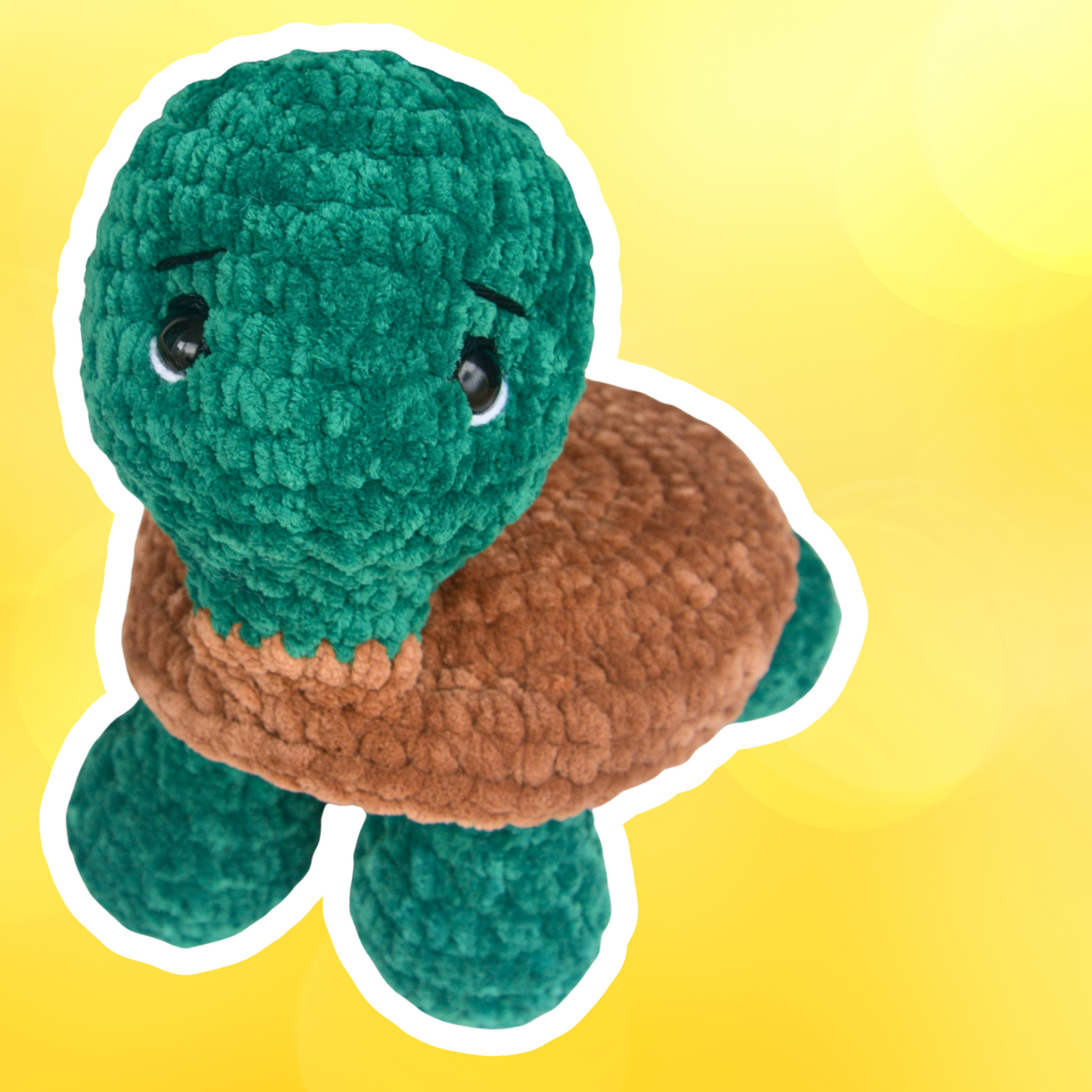 Crochet Turtle Pattern PDF Download