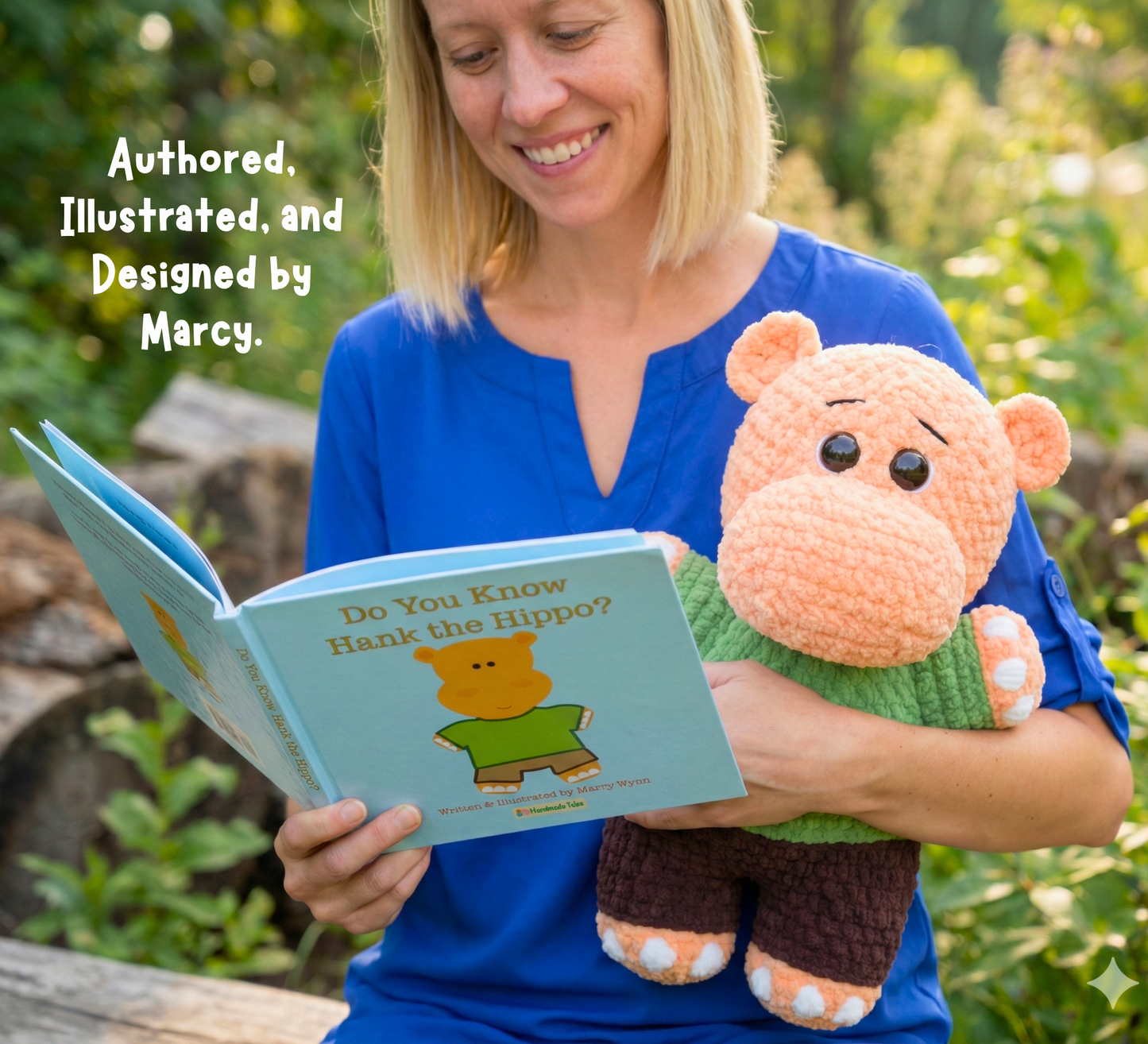 Hank the Hippo Signature Crochet Plushie Kit & Book