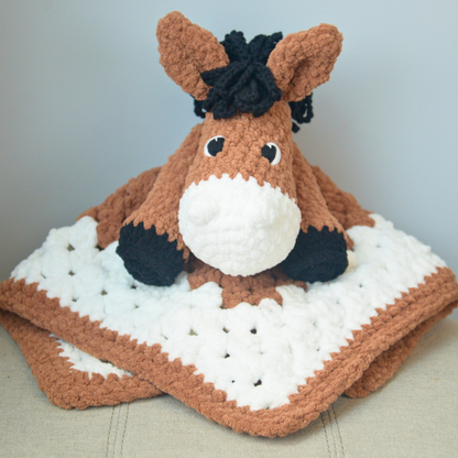 Horse Lovey Crochet Pattern PDF