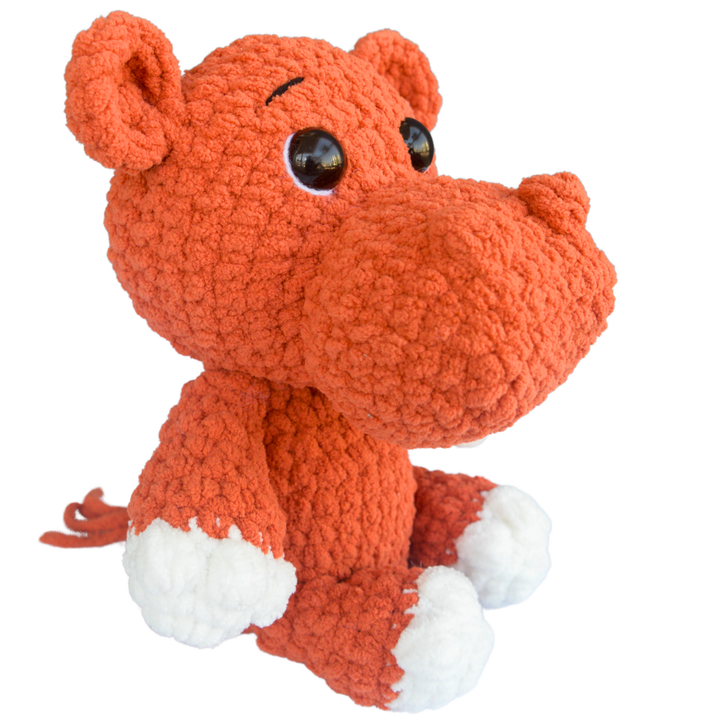 crochet hippo