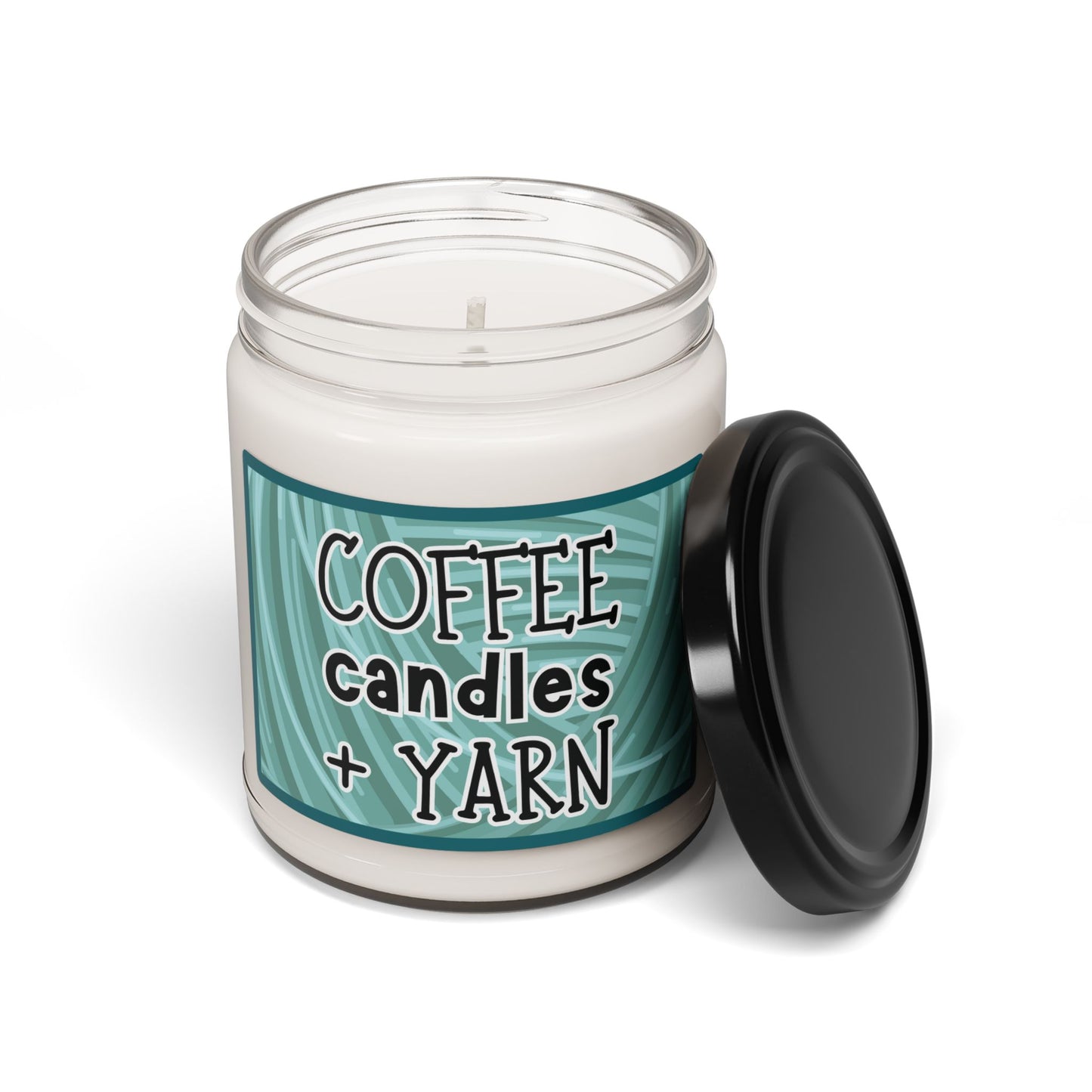 Yarn Lover Candle – Coffee, Candles + Yarn | Crochet & Knitting Gift