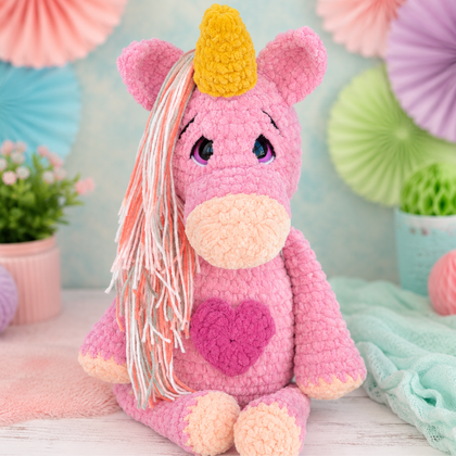 Unicorn Crochet Pattern PDF