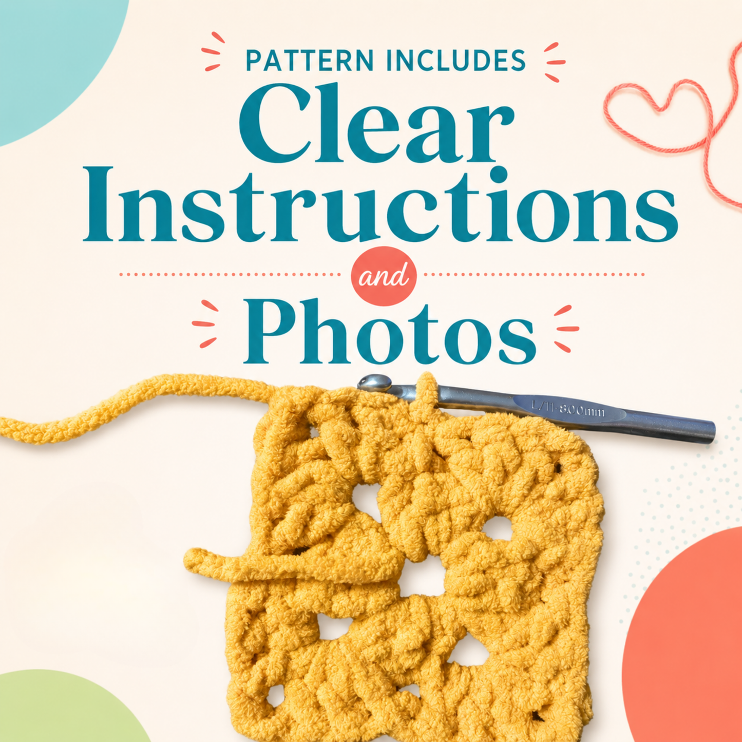 Giraffe Lovey Crochet Pattern PDF