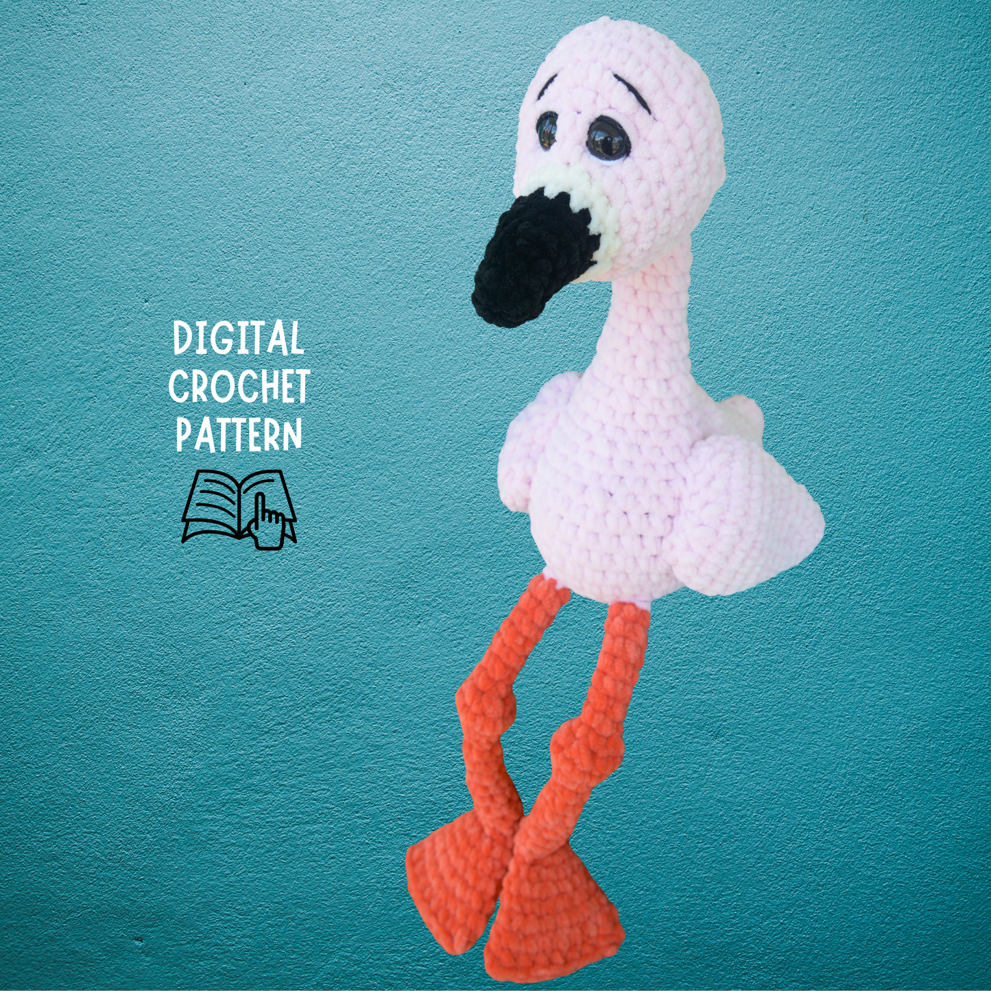 Flamingo Crochet Pattern (Instant PDF)