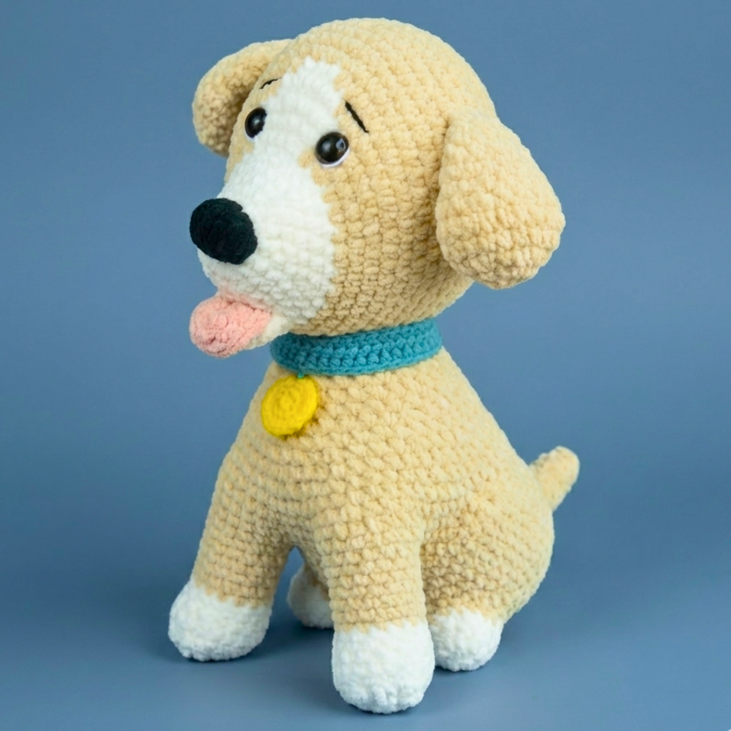 Life-Size Crochet Dog Pattern PDF Download