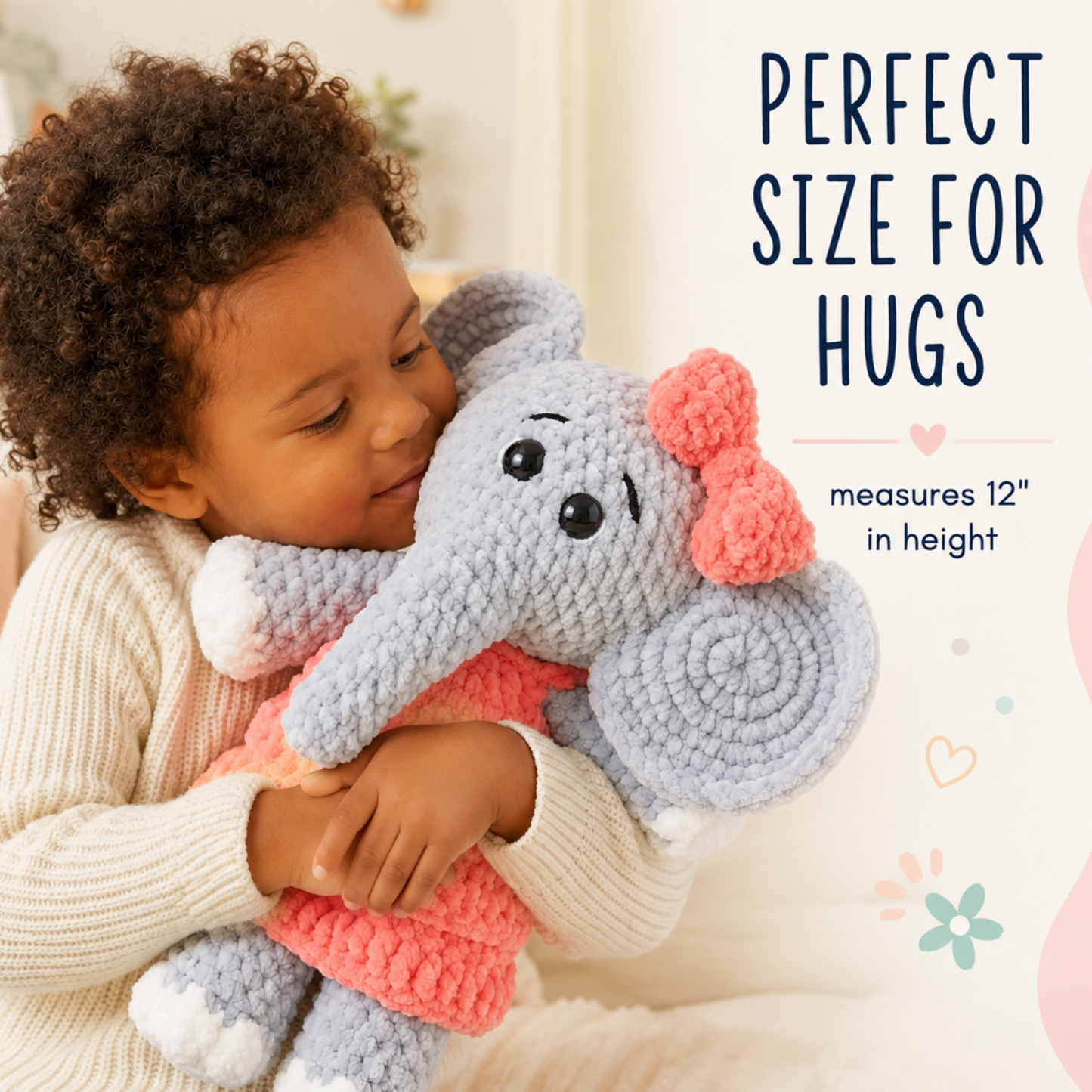 Elephant Crochet Pattern PDF