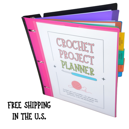 Crochet Project Planner | Track WIPs, Yarn Inventory & Patterns
