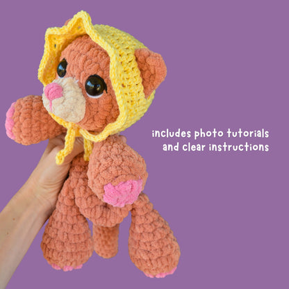 Cat Crochet Pattern PDF