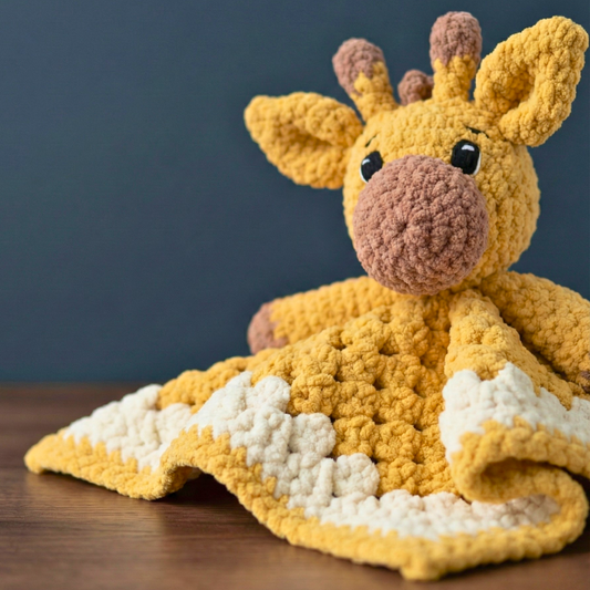 Giraffe Lovey Crochet Pattern PDF Download