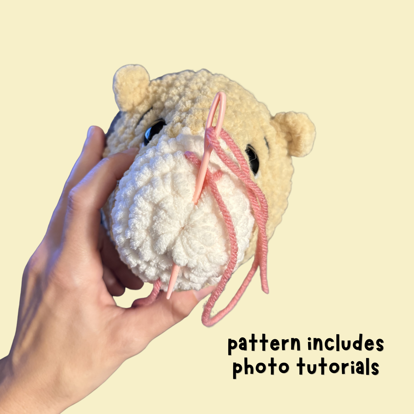 Hamster & Guinea Pig Crochet Pattern Bundle