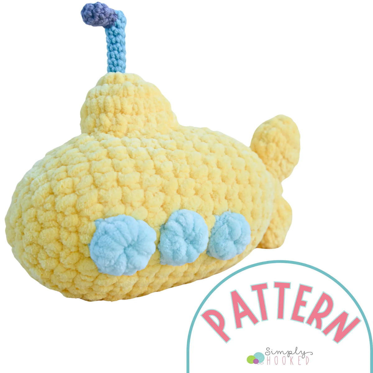 Submarine Crochet Pattern For Beginners PDF | Simply Hooked – Simply ...