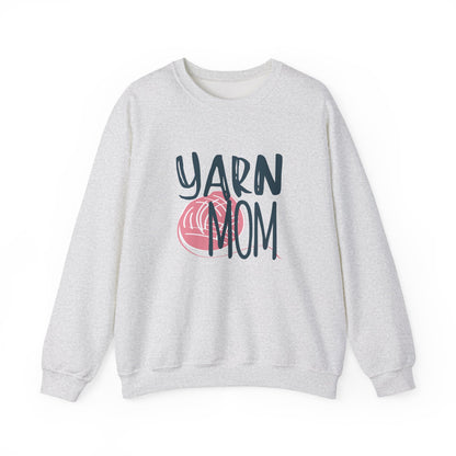 Yarn Mom Sweatshirt – Cozy Crochet & Knitting Gift for Yarn Lovers