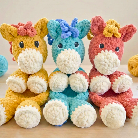 Crochet Horse Plush Pattern (Instant PDF)