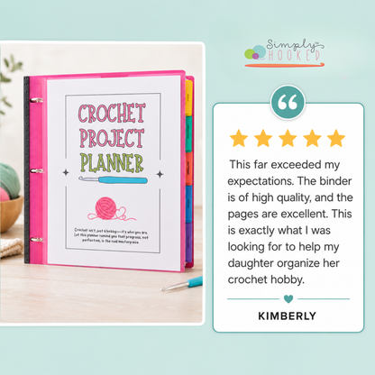 Crochet Project Planner & Pattern Organizer