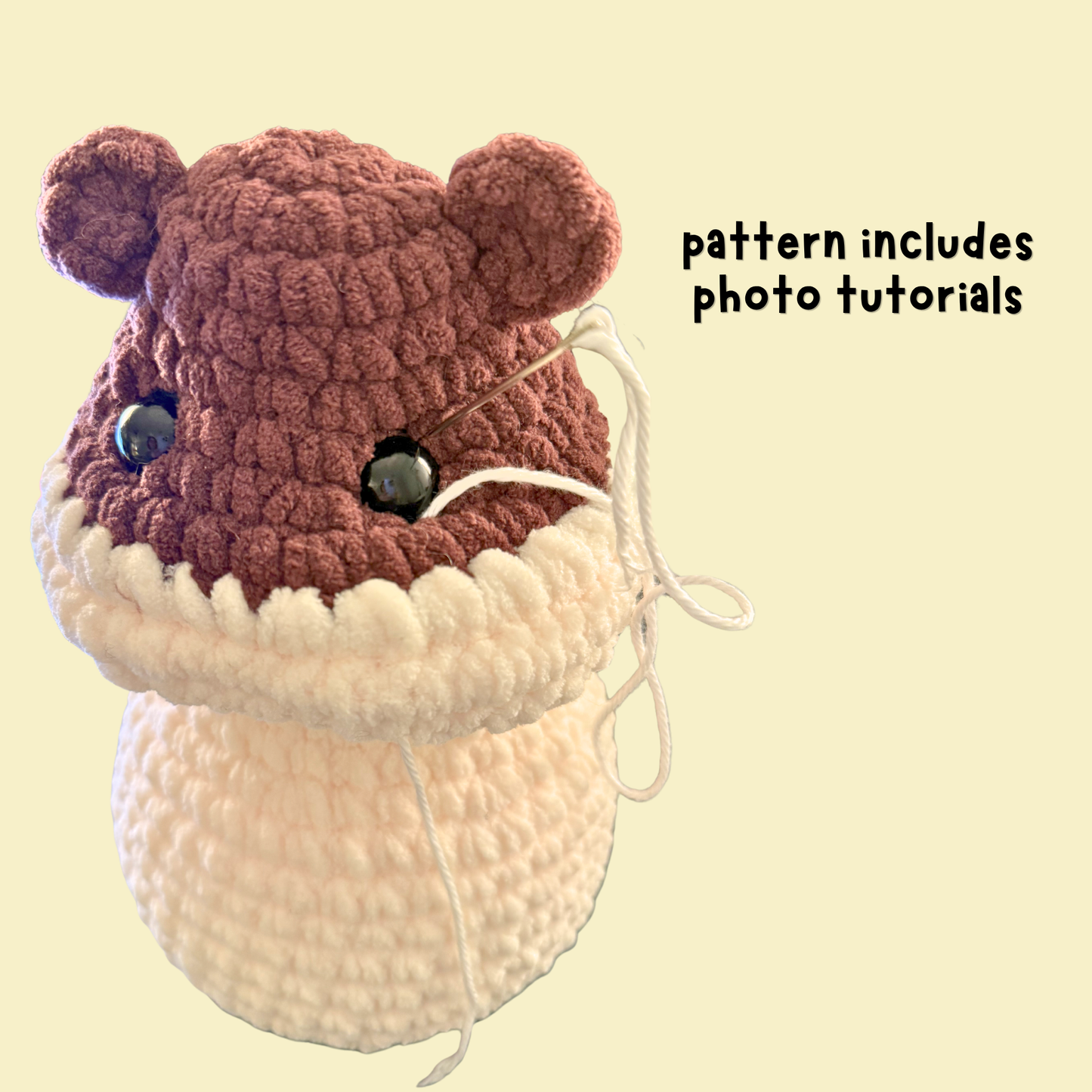 Hamster & Guinea Pig Crochet Pattern Bundle