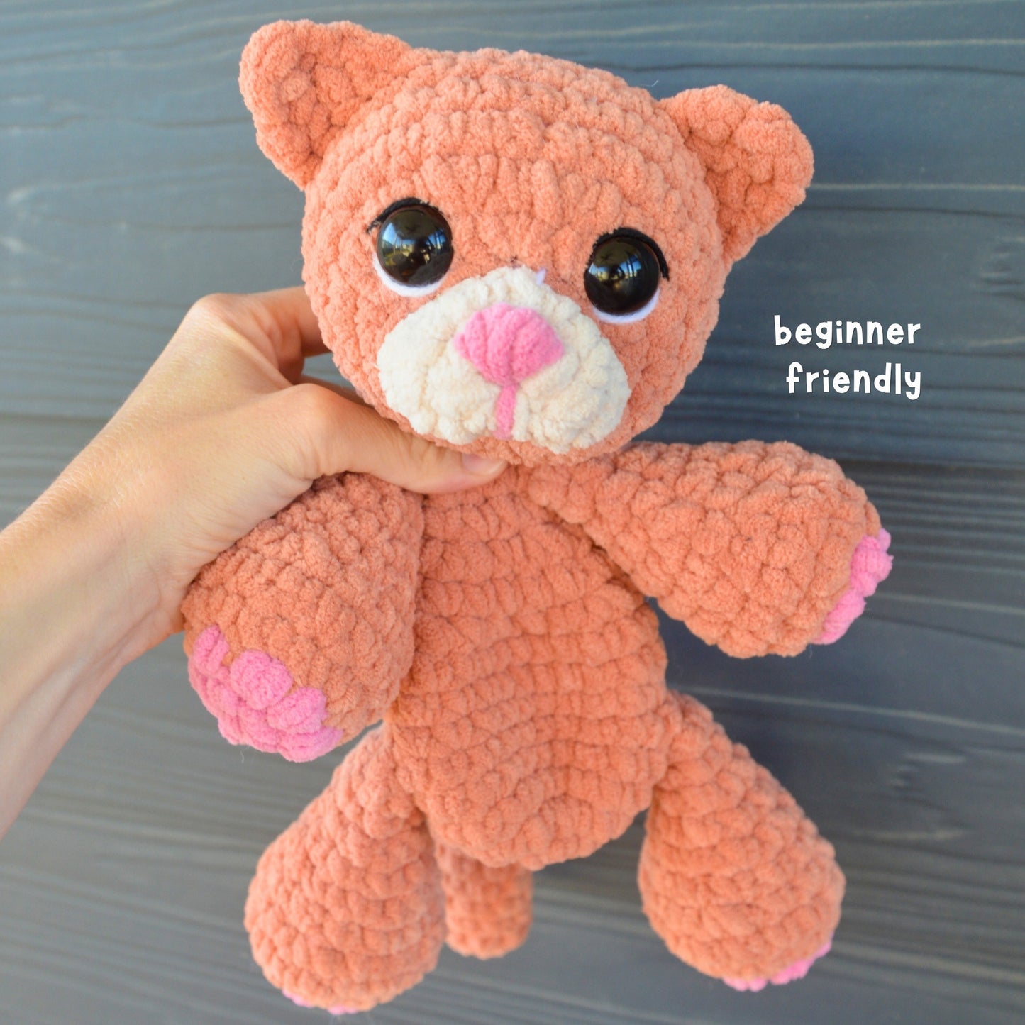 Cat Crochet Pattern PDF
