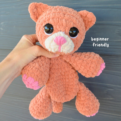 Cat Crochet Pattern PDF
