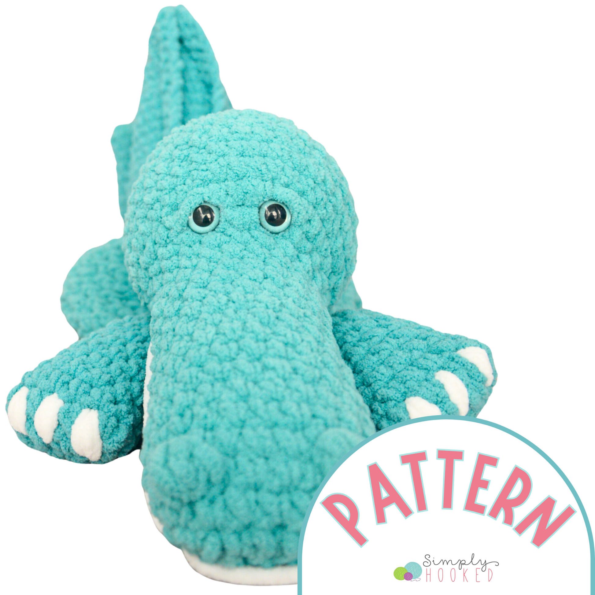 crochet alligator