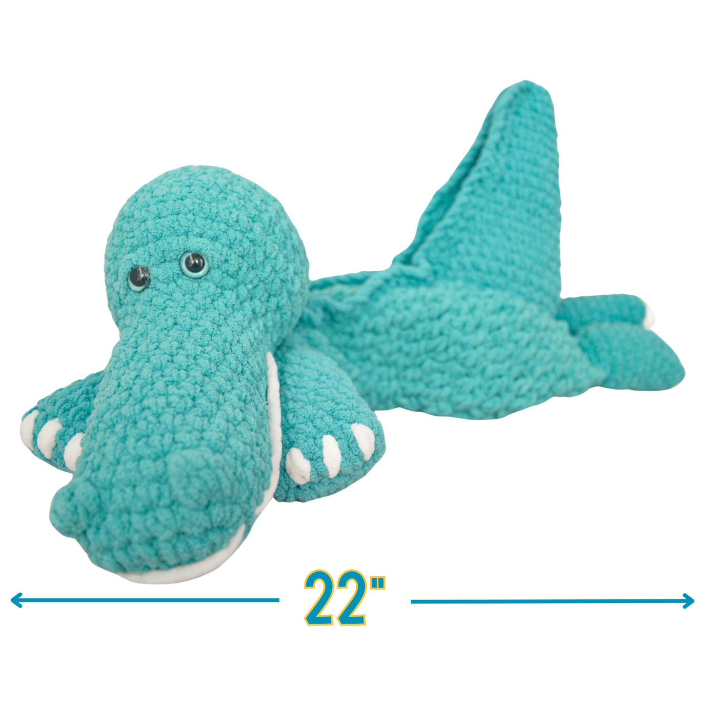 crochet alligator 