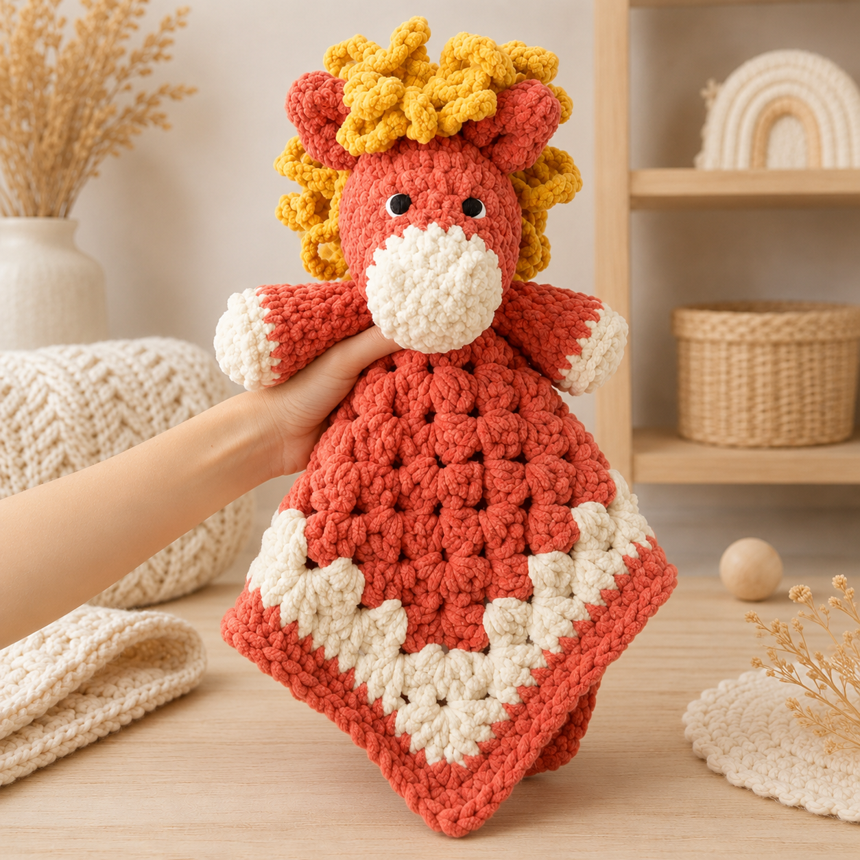 Horse Lovey Crochet Pattern PDF