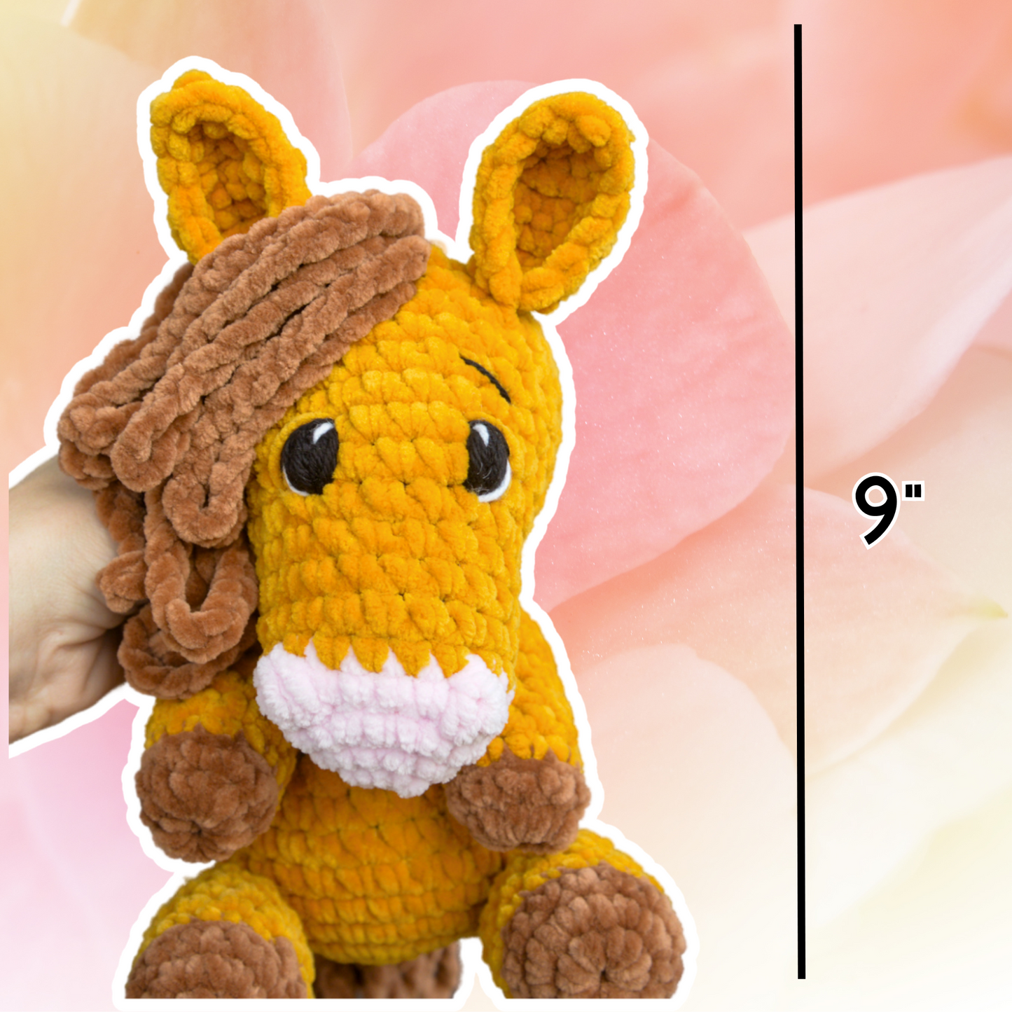 Crochet Horse Plushie