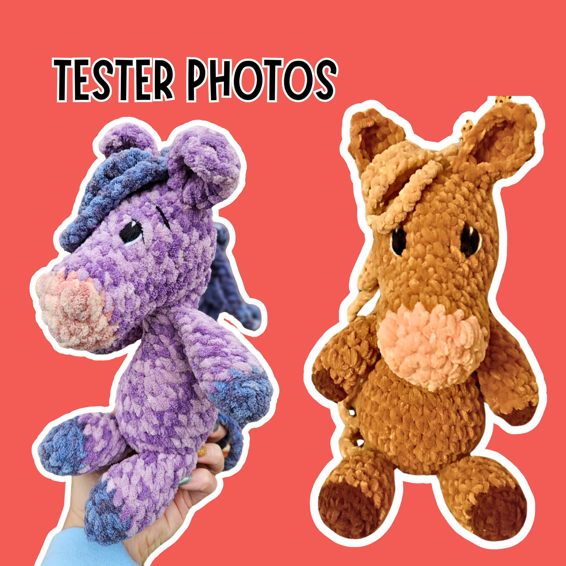 Crochet Horse Plushies