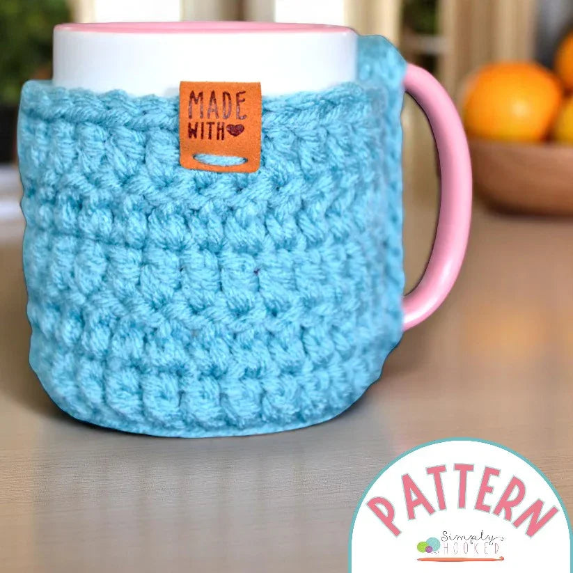 Mug Cozy Crochet Pattern – Easy PDF for 11 oz Coffee Mugs – Simply ...
