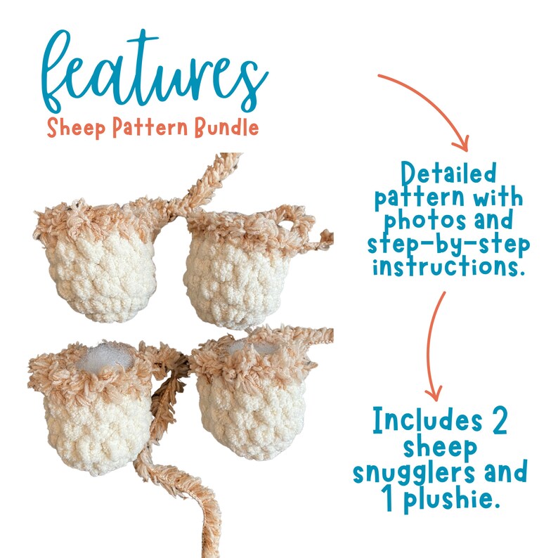 crochet sheep