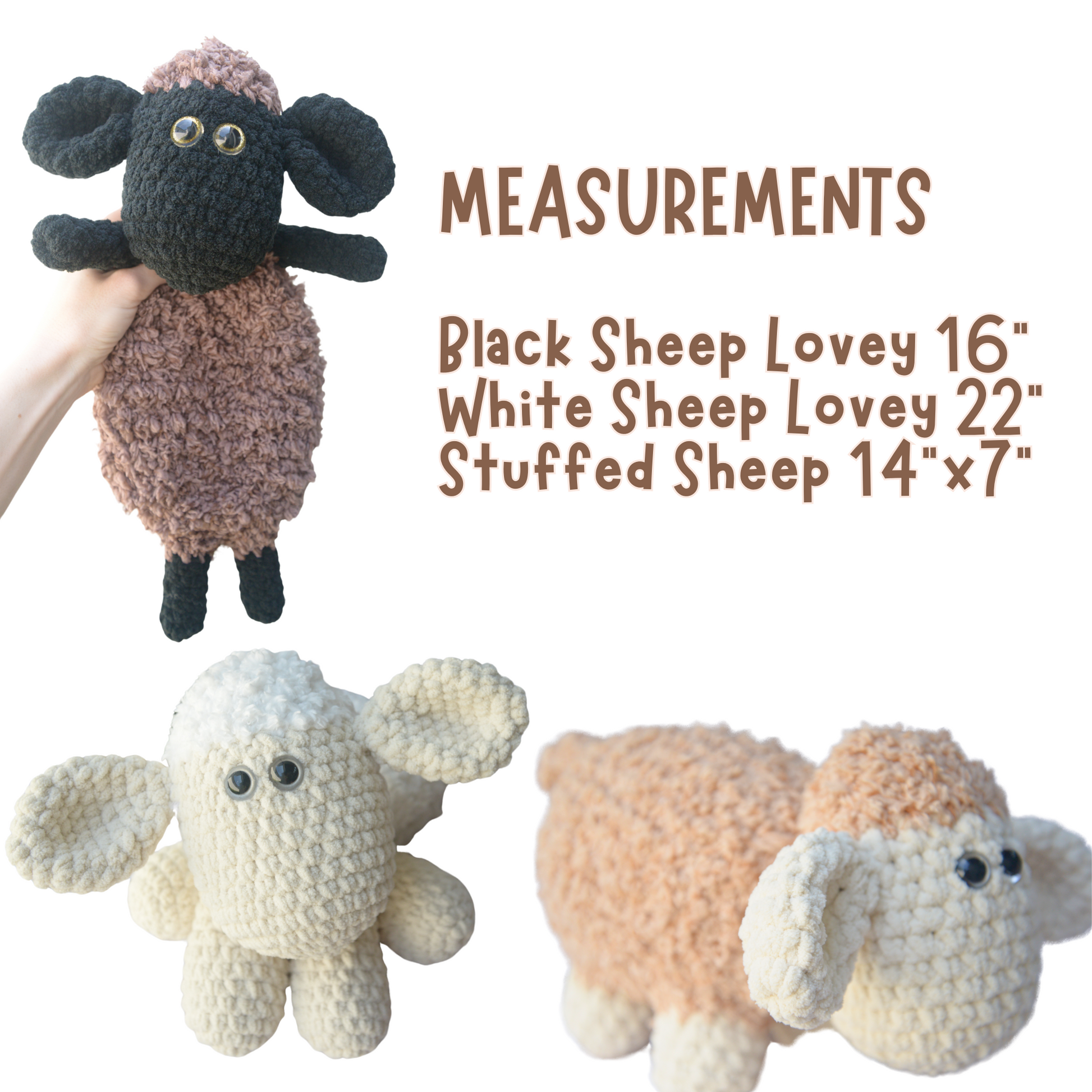 crochet sheep