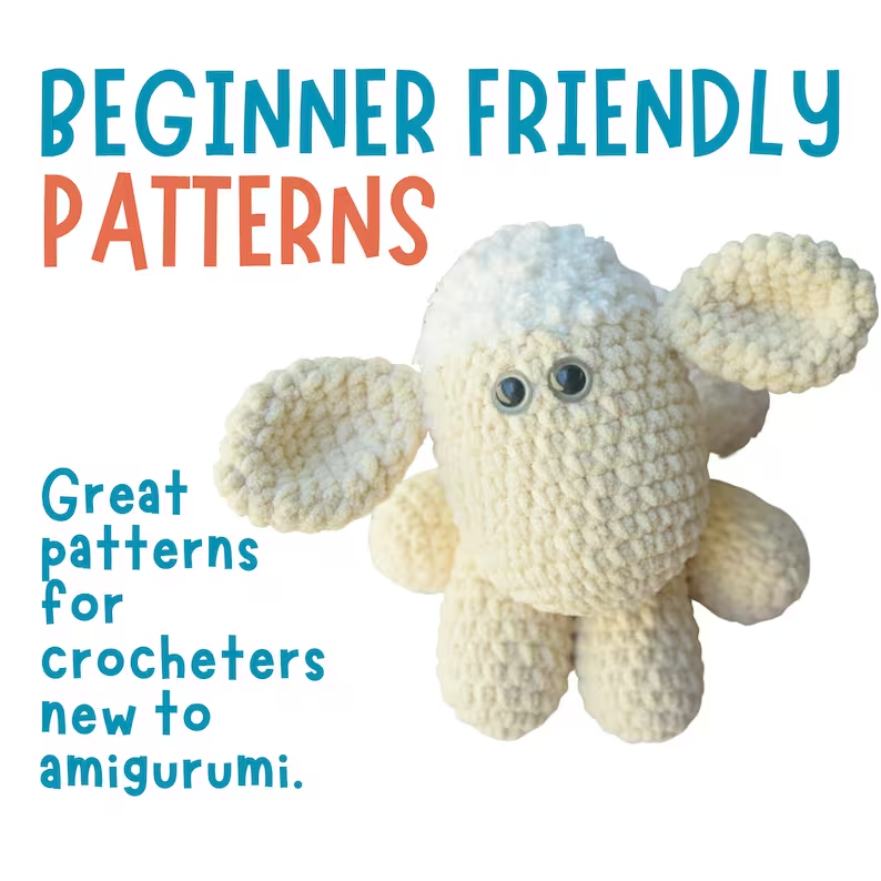 crochet sheep