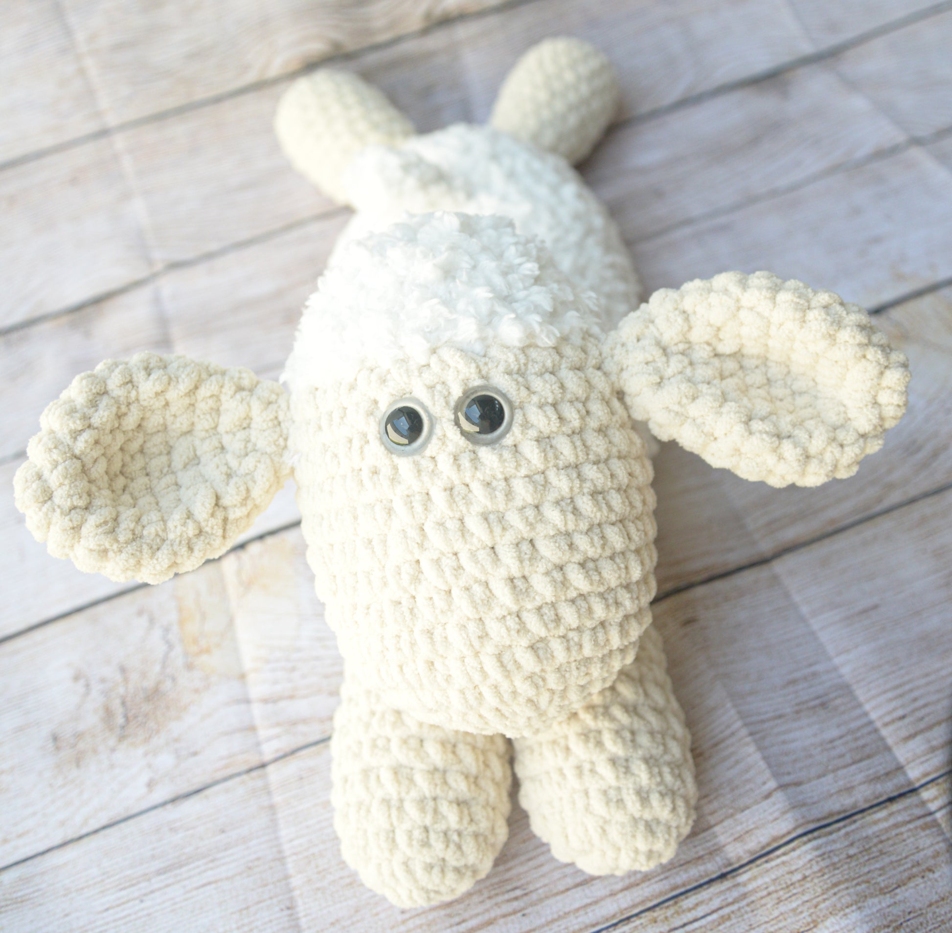 crochet sheep