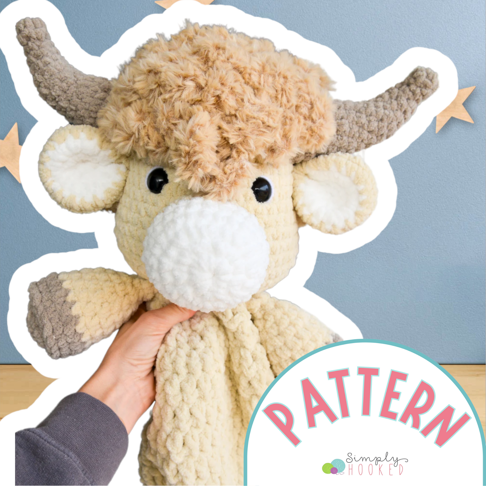 Highland Cow Crochet Pattern