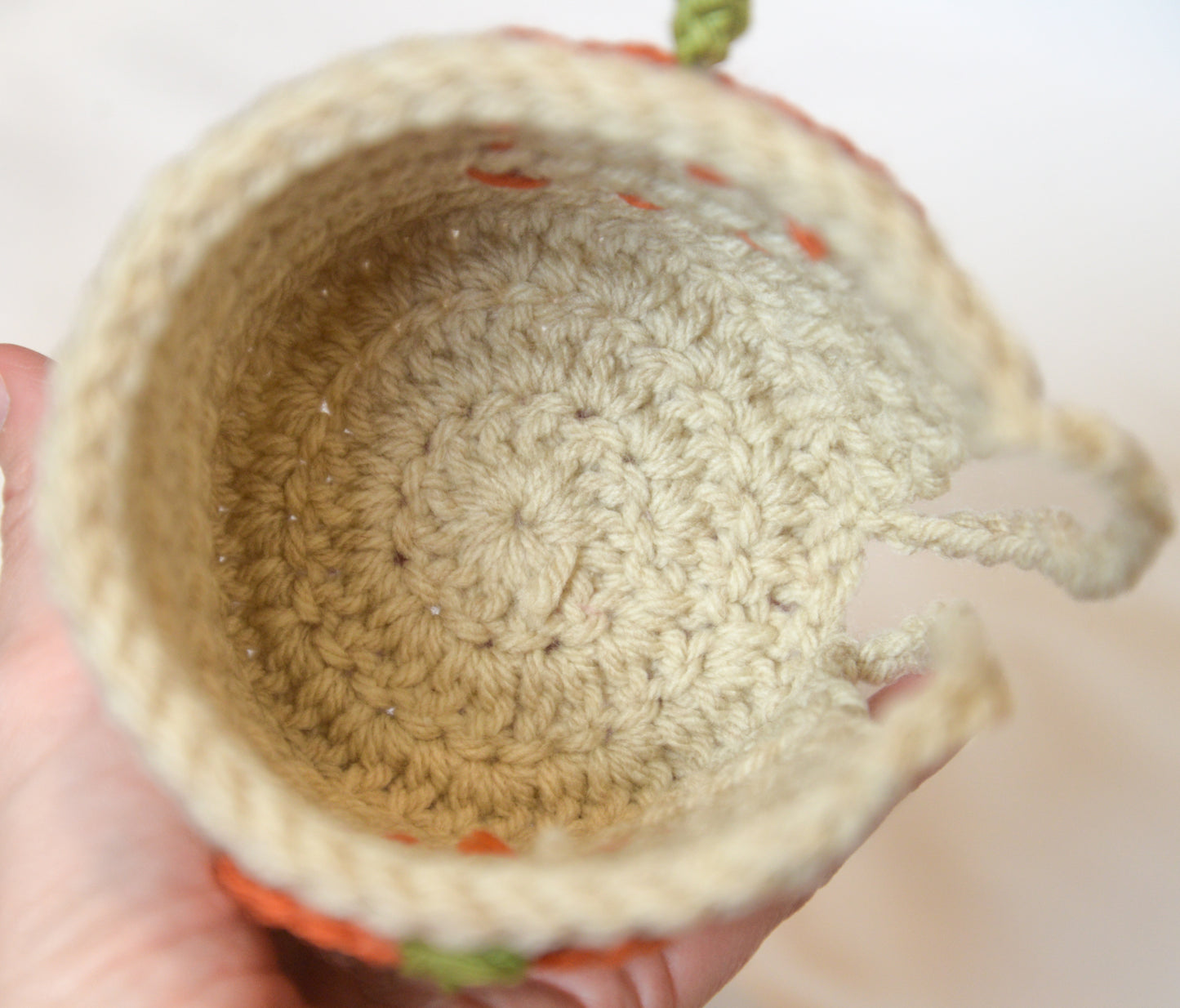 Crochet Mug Cozy Pattern With Pumpkin PDF Download