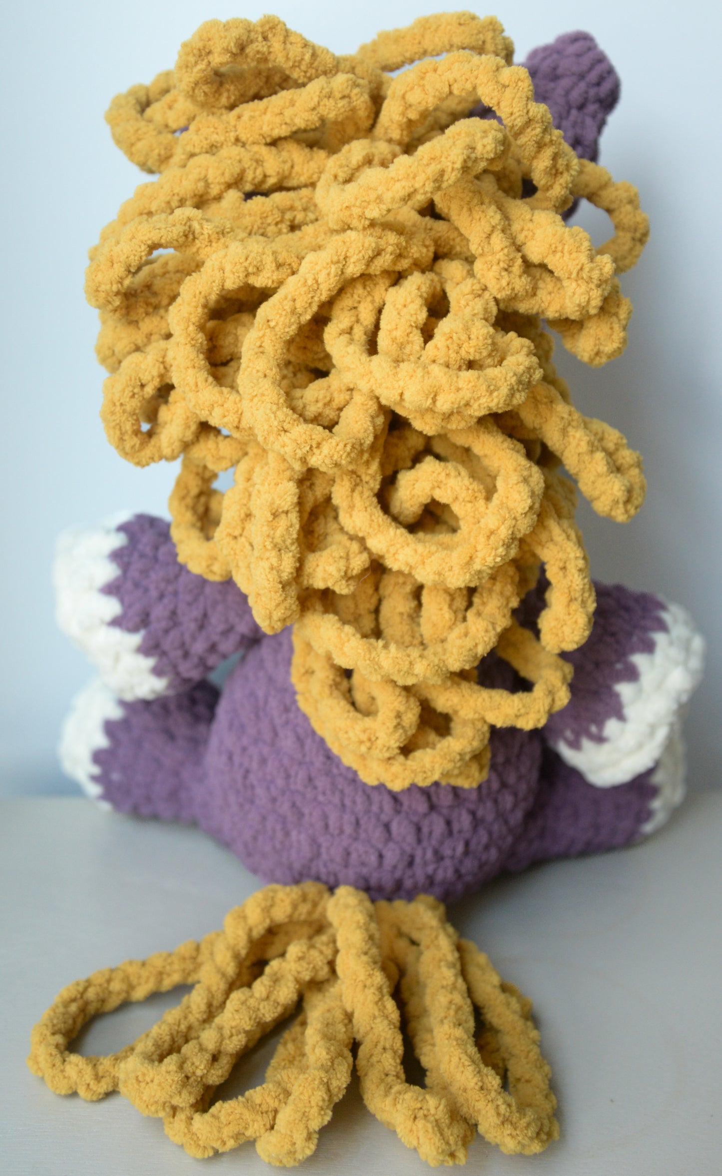 crochet horse plushie