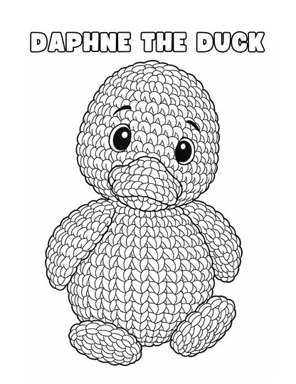 Duck Coloring Page