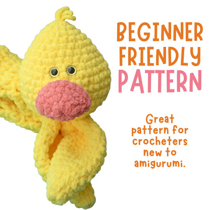 Duck Snuggler Crochet Pattern
