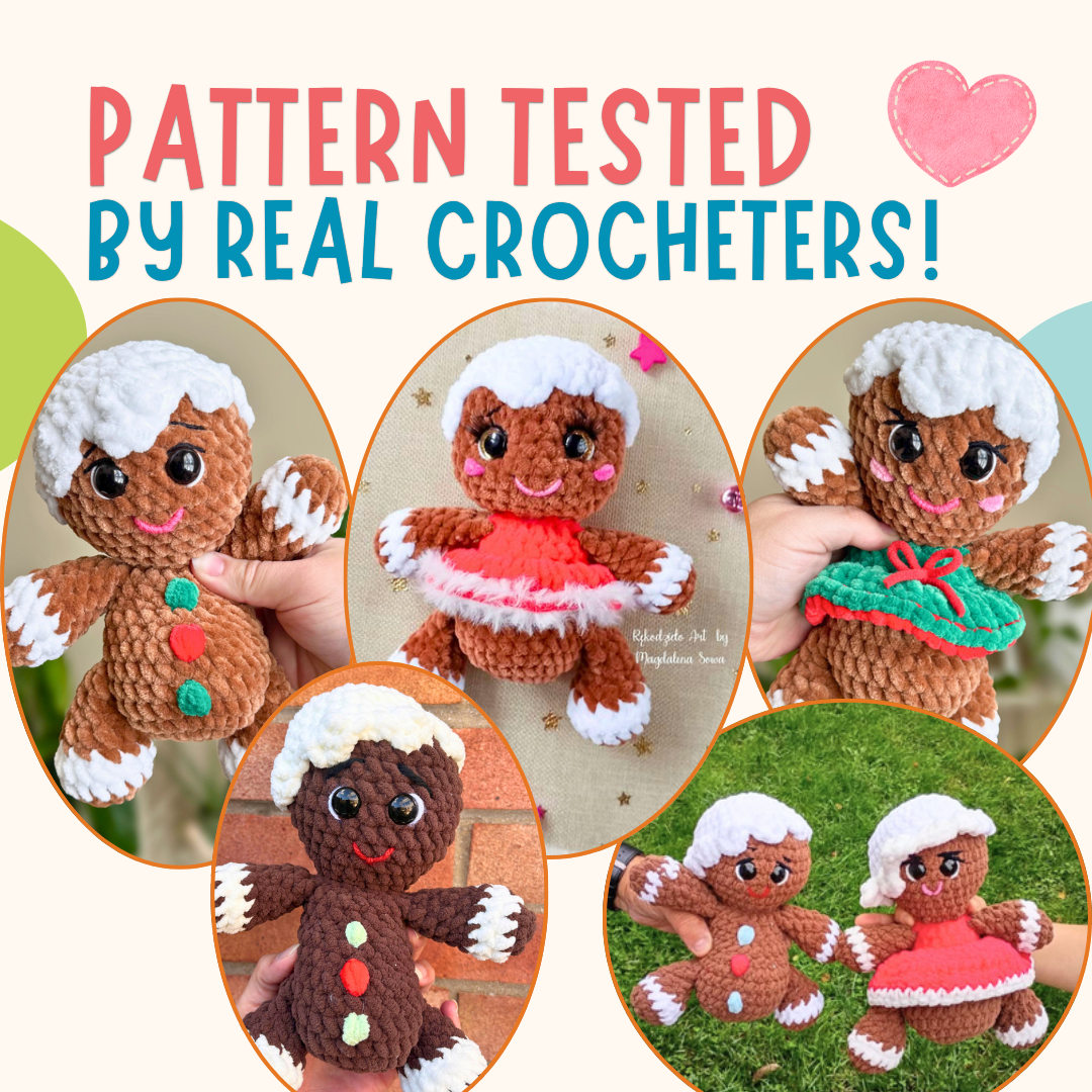 Gingerbread Crochet Pattern tested