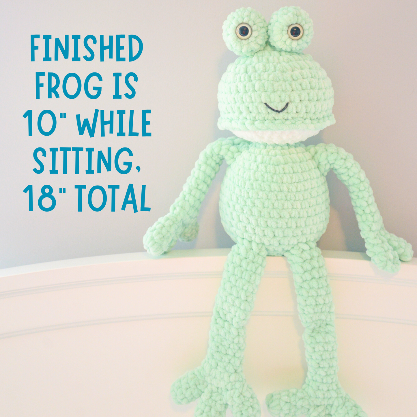 Crochet Frog Pattern For Beginners PDF Download