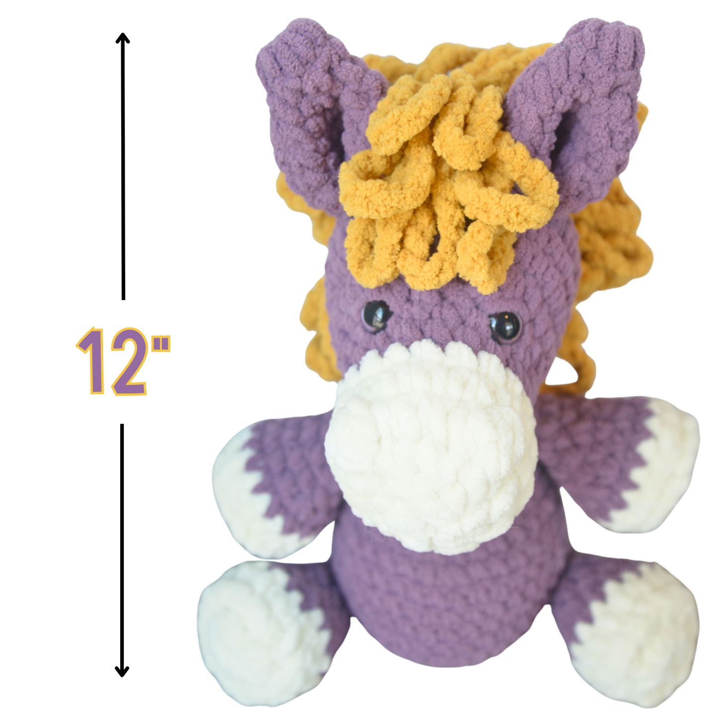 Crochet Horse Pattern Stuffed Animal For Beginners PDF Download