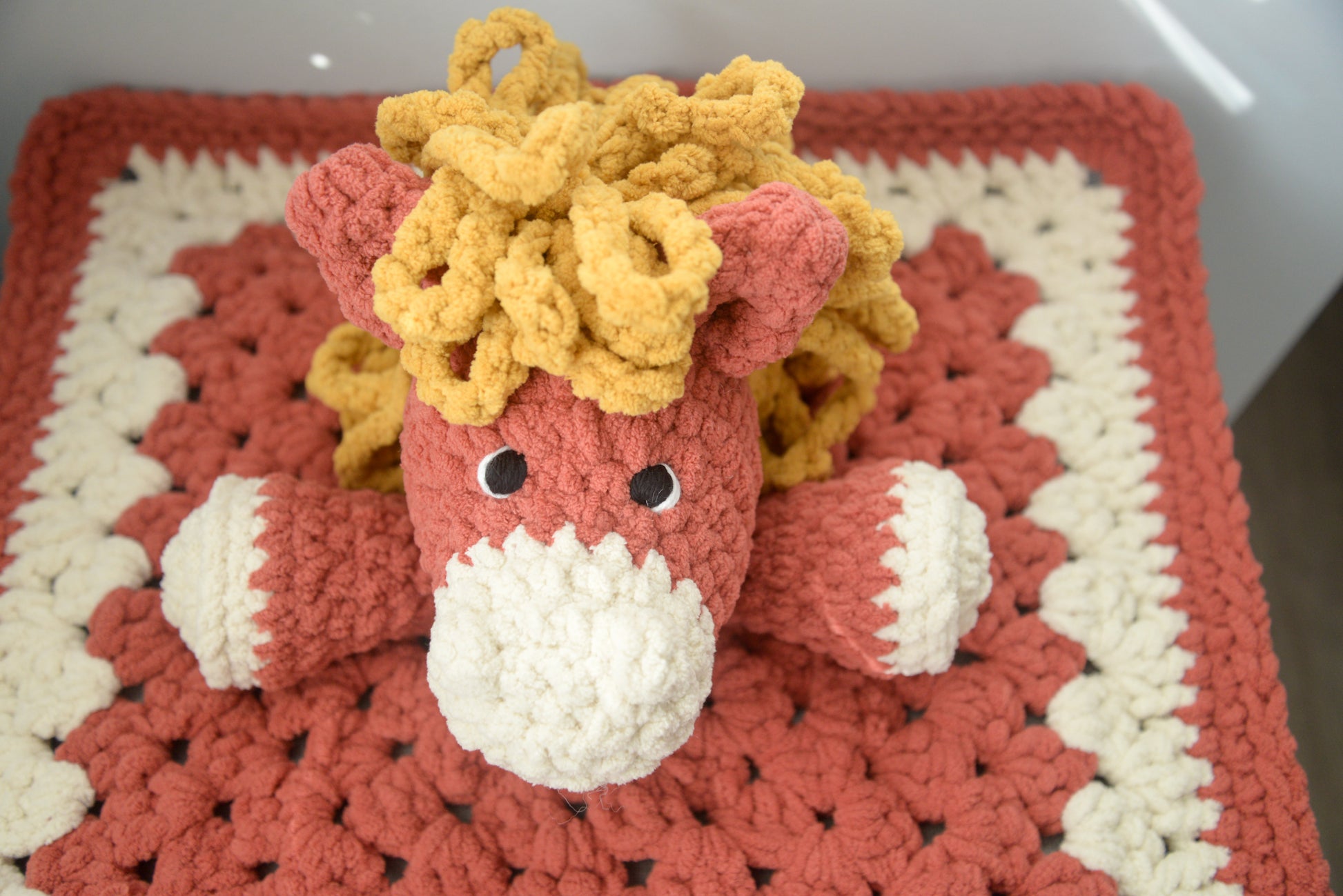 crochet horse