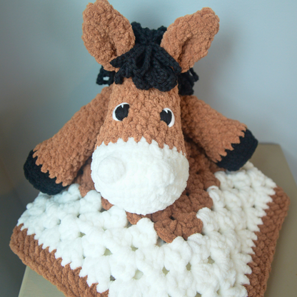 Horse Lovey Crochet Pattern PDF