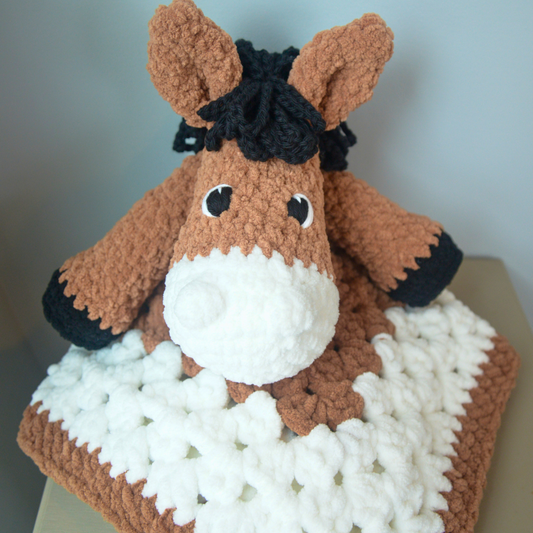 Horse Lovey Crochet Pattern PDF
