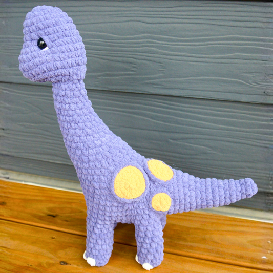 Dinosaur Crochet Pattern PDF | Brontosaurus