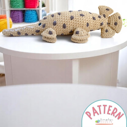 Spotted Gar Crochet