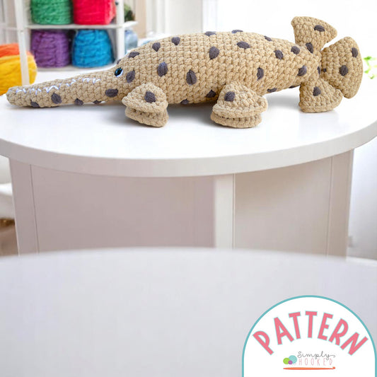 Spotted Gar Crochet