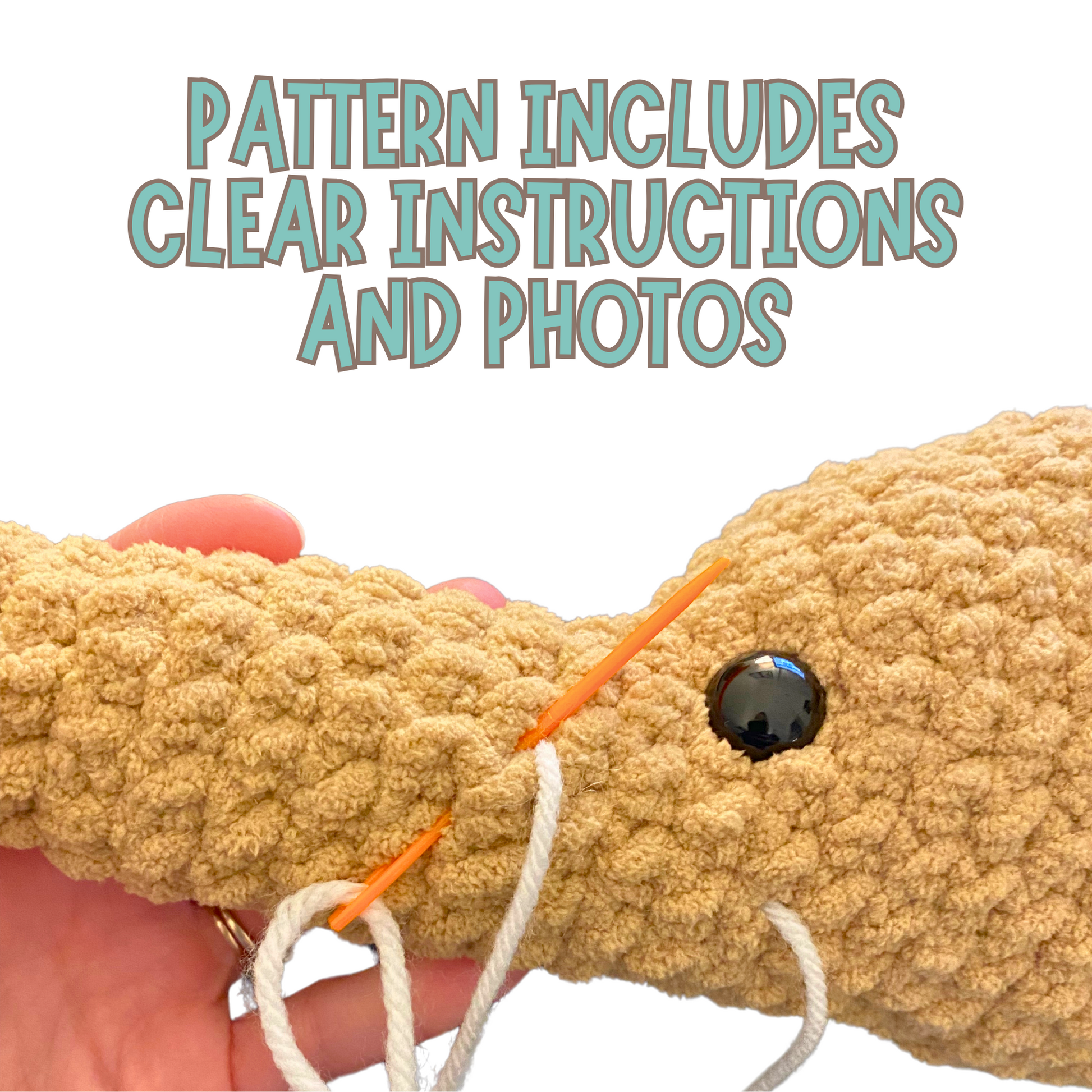Spotted Gar Crochet Pattern