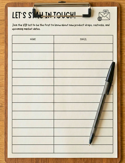 Crochet Craft Market Prep Bundle: Editable Templates & Signage