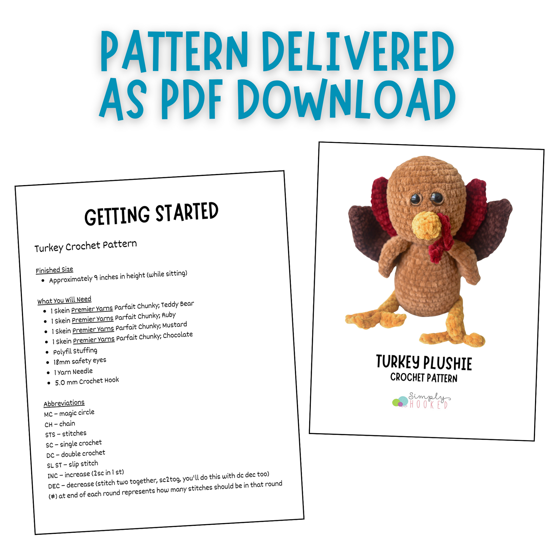 Thanksgiving Crochet Pattern