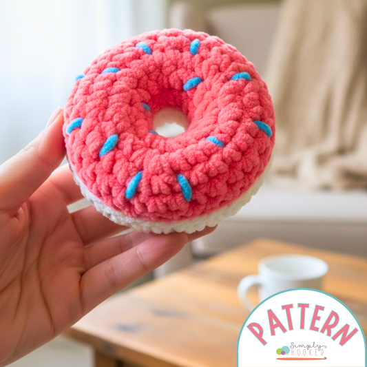 Crochet Donut Pattern – Easy Amigurumi Food PDF for All Levels